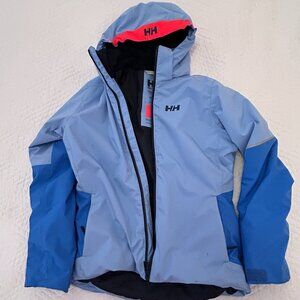 HELLY HANSEN Juniors’ Jewel Resort Ski Jacket Color: BRIGHT BLUE Size: 12